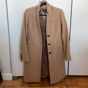 J. Crew Regent Wool Topcoat Double Serge Coat Size 0
